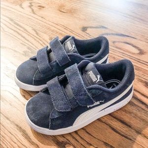 Puma Navy Suede shoes